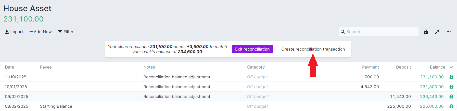 Image of Create transaction